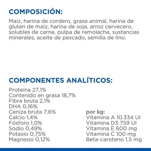 Hill's Science Plan Medium Puppy Cordero y Arroz 14 kg Pienso para Perros