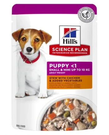Hill's Science Plan Puppy Small & Mini Estofado Con Pollo y Verduras