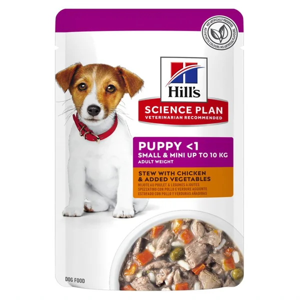 Hill's Science Plan Puppy Small & Mini Estofado Con Pollo y Verduras