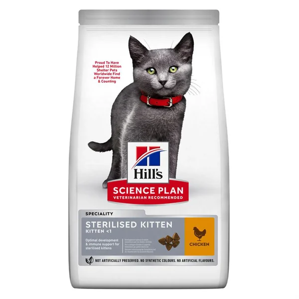 Hill's Science Plan Sterilised Kitten Alimento Seco Gatitos Sabor Pollo