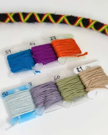 Hilo 100% algodón egipcio para decorar tus rastas
