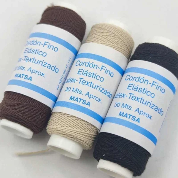 Hilo elástico para rastas y trenzas 30m Matsa