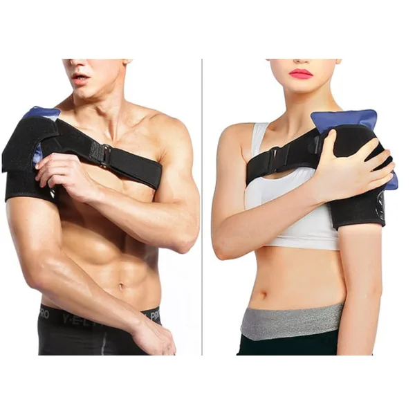 Hombrera Deportiva Ajustable con Bolsillo | Alivio al Dolor