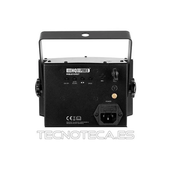 HQLE10027. Proyector LED derby estroboscopio RGBW