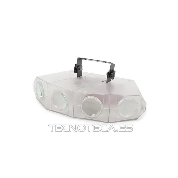 HQLE10030. Quad LEDs MOONFLOWER transparente