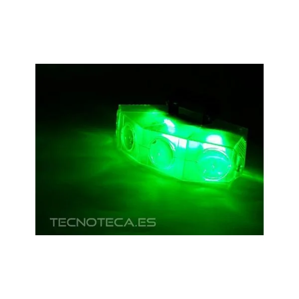HQLE10030. Quad LEDs MOONFLOWER transparente