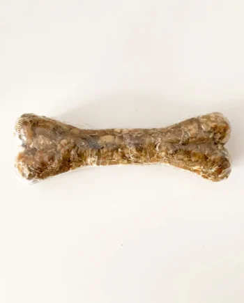 Huesito de ternera, con tripa y vergajo