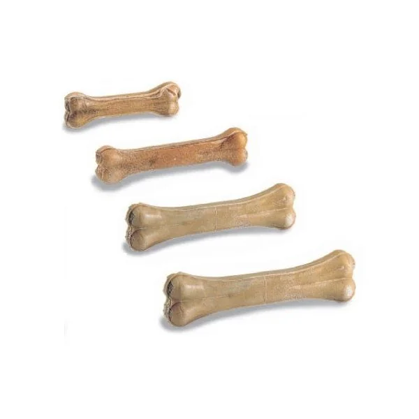 Hueso prensado de piel de vacuno para perros 100% natural