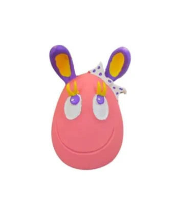 Huevo Lanco Ríe Conejita Pink