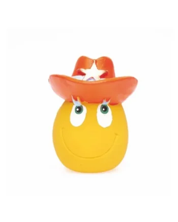 Huevo Lanco Ríe Mini Sheriff Amarillo funny eggs