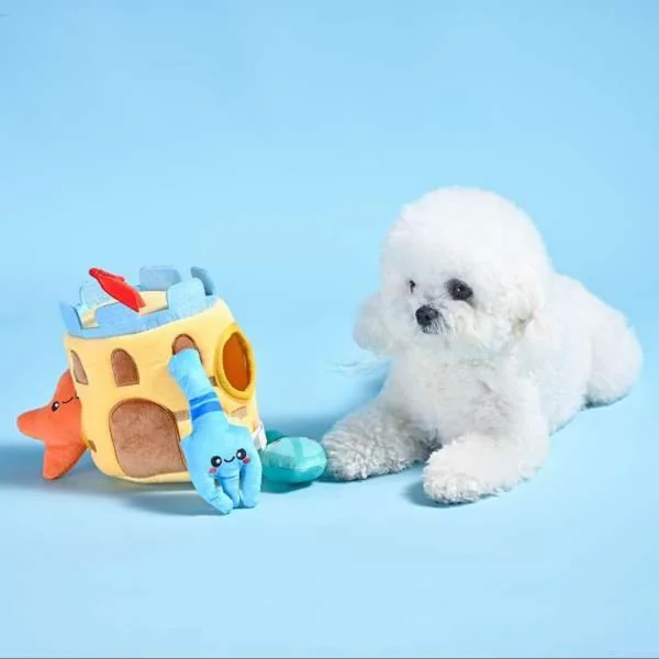 Hugsmart - Peluche madriguera castillo de arena