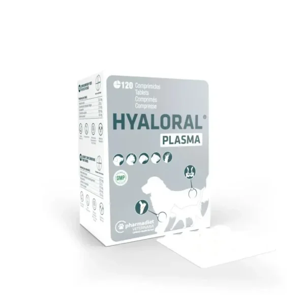 Hyaloral plasma articulaciones perros gatos comprimidos