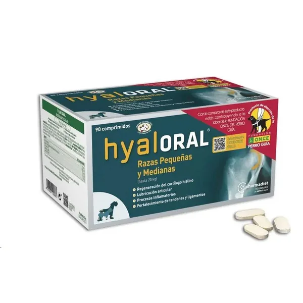 Hyaloral Razas Pequeñas y Medianas 270 Udes. (Articulaciones) Farmadiet