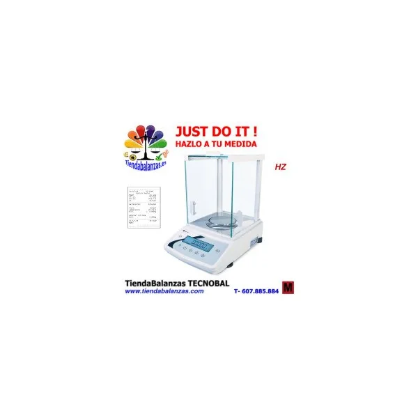 HZ-120/220g 0.1mg (90)mm Balanza determinación densidad Baxtran