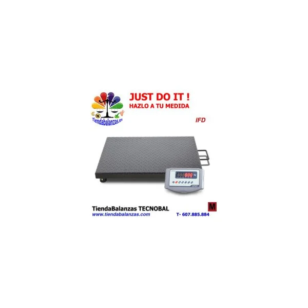 IFD 900x600/1000x1000 600Kg 200g Plataforma Baxtran