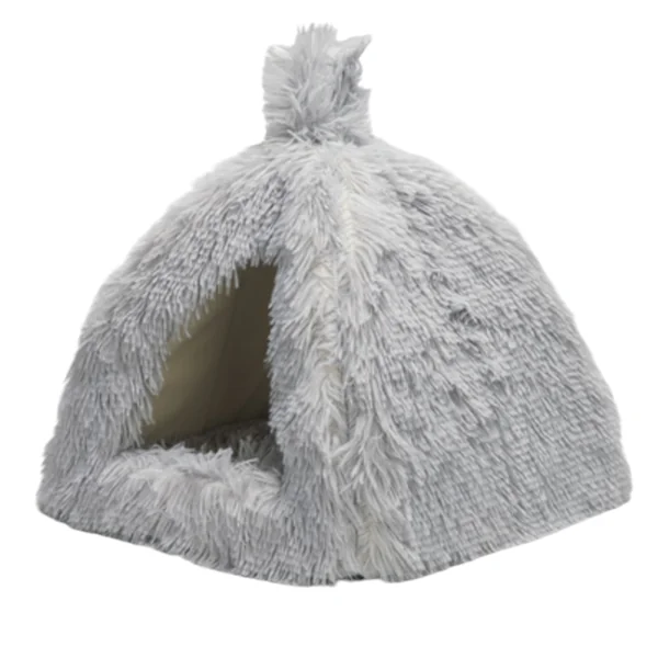 Igloo Cosmo Comfort para Mascotas — Cama Refugio Suave y Acogedora