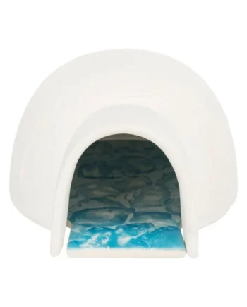 Iglú con placa de refrigeración - Pack de 3 unidades blanco