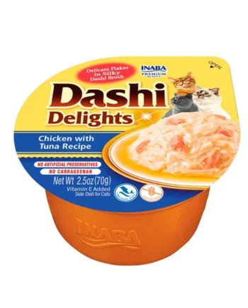 Inaba Dashi Delights Pollo con Atún para Gatos