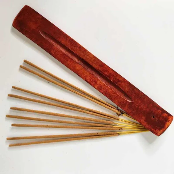 Incensario Plano de madera