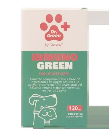 Inmunogreen solución oral 120 ml con jeringuilla