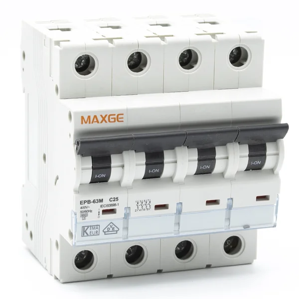 Interruptor Automatico Industrial 4P-6 kA Blanco 25 A