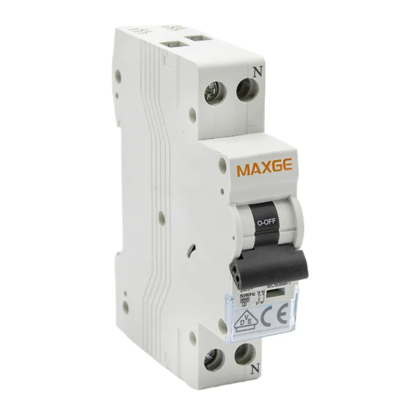 Interruptor Automatico industrial monofasico 1P+N DPN Blanco 16 A