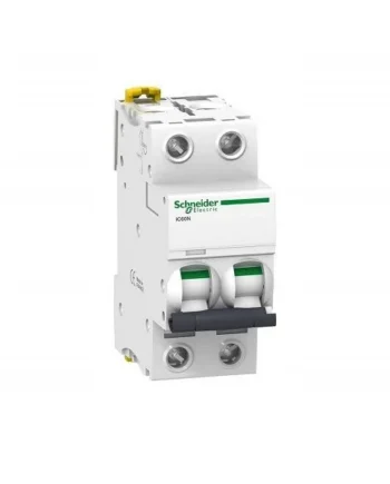 Interruptor automatico magnetotermico iC60N - 2P Blanco 10 A