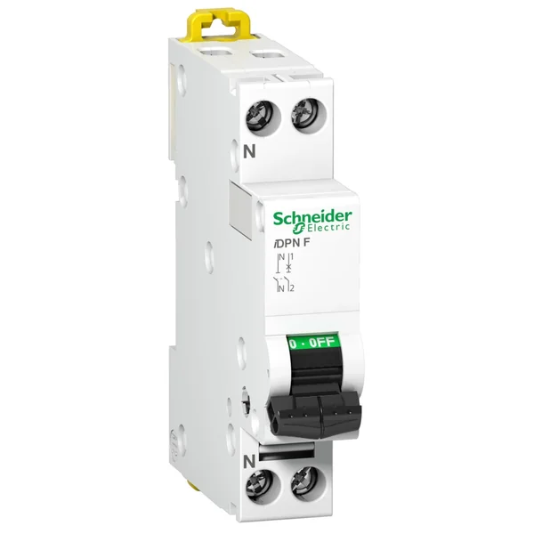 Interruptor automatico magnetotermico - iDPN F - 1P + N Blanco 32 A