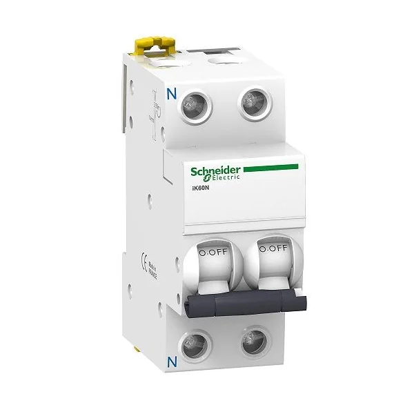 Interruptor automatico magnetotermico - iK60N - 1P + N Blanco 10 A