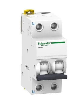 Interruptor automatico magnetotermico - iK60N - 1P + N Blanco 16 A