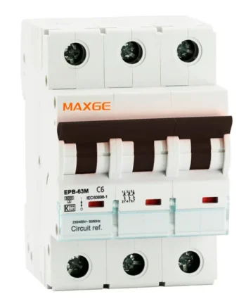 Interruptor Automático Magnetotérmico industrial 3P Curva 16 A