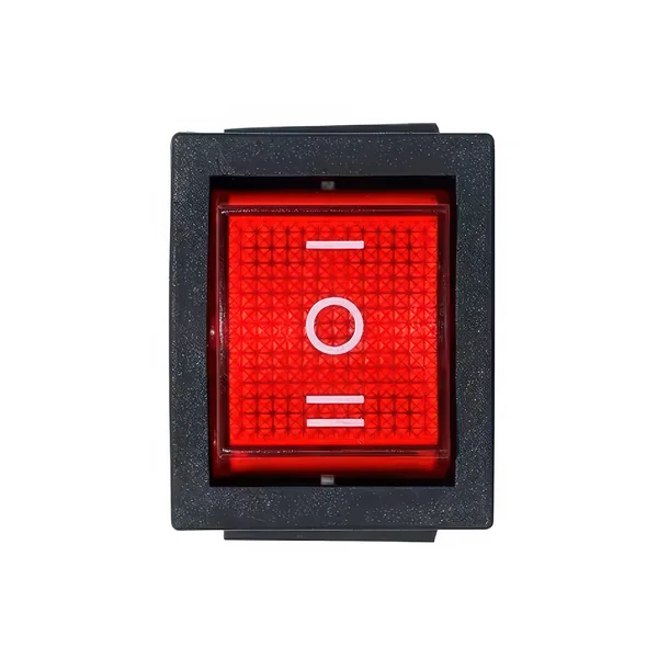 Interruptor basculante de 3 vias ON/OFF/ON Rojo 16 A Rojo 16 A