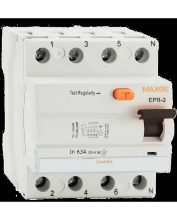 Interruptor Diferencial Industrial 4P-30 mA-Clase AC-10 kA Blanco 25 A