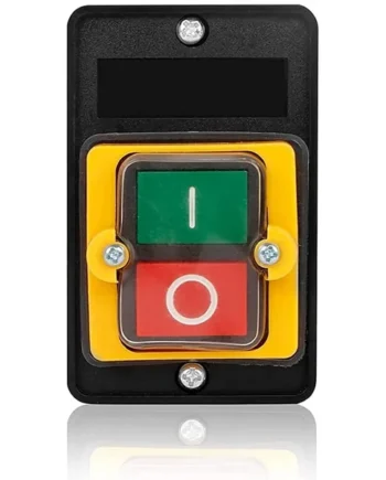 Interruptor KAO-5 empotrado impermeable on/off Negro