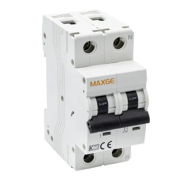 Interruptor magnetotermico residencial 1P + Neutro Curva C Blanco 10 A