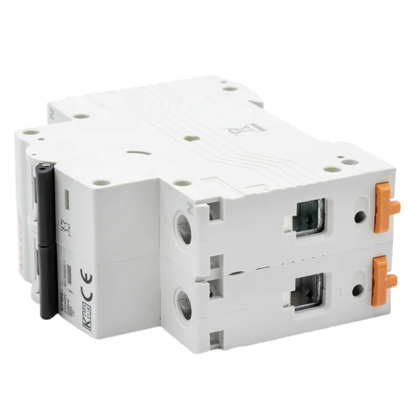 Interruptor magnetotermico residencial 1P + Neutro Curva C Blanco 40 A