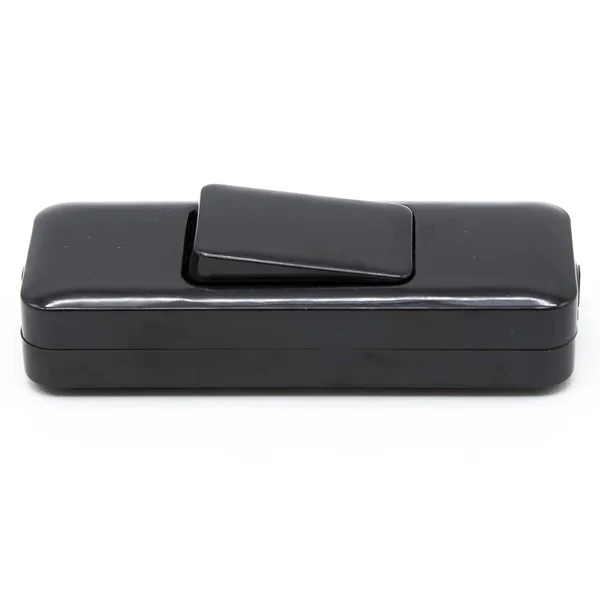 Interruptor pasante aereo unipolar para lampara 2A 250V Negro