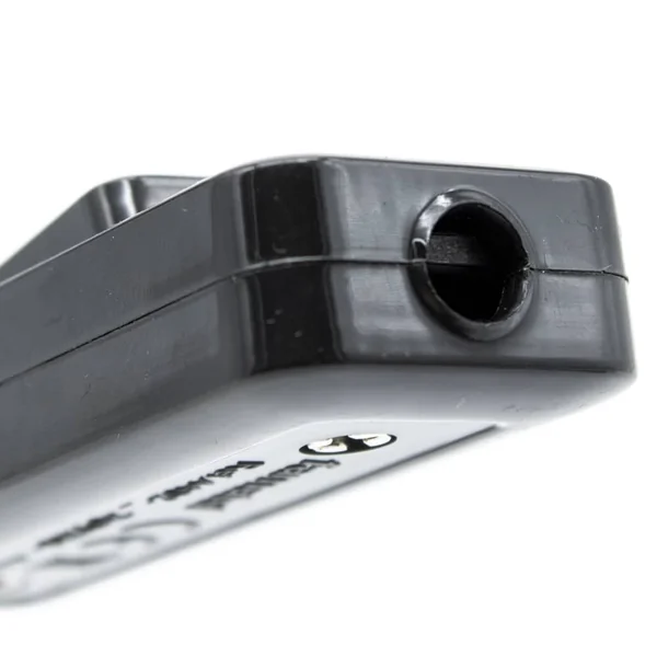 Interruptor pasante aereo unipolar para lampara 2A 250V Negro