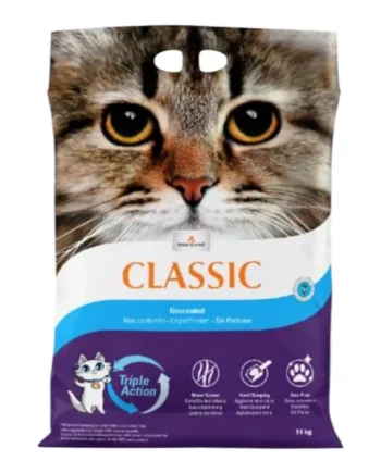 Intersand Classic Arena Aglomerante 7kg para Gatos — Alta Absorción