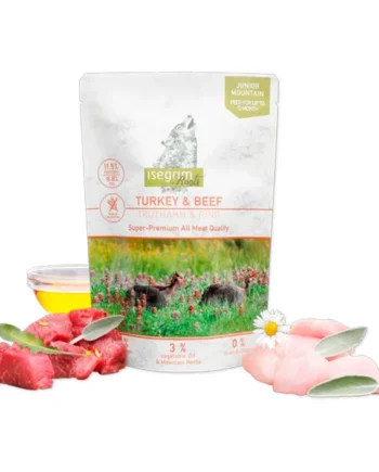Isegrim - Pavo y Ternera (Junior Mountain) 410g