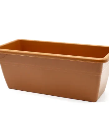 Jardinera plastico 40 cm Marron