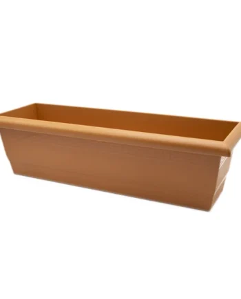 Jardinera plastico 60 cm Marron