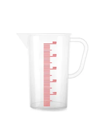 Jarra De Plástico Medidora 650 Ml Transparente