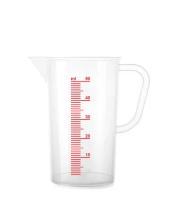 Jarra De Plástico Medidora 65 Ml Transparente