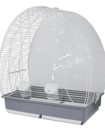 Jaula Pájaro 673 Blanca (62X35,5X67 cm)
