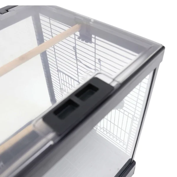 Jaula Vista para Pájaros — Jaula con Cristal para Máxima Visibilidad