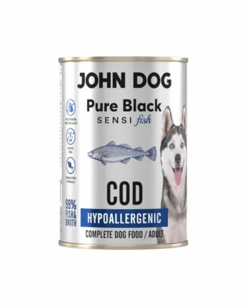 John Dog - Lata hipoalergénica de bacalao