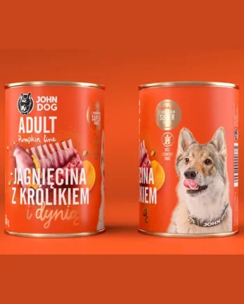 John Dog - Lata Pumpkin Cordero con conejo