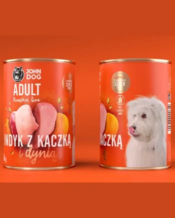 John Dog - Lata Pumpkin Pavo con Pato