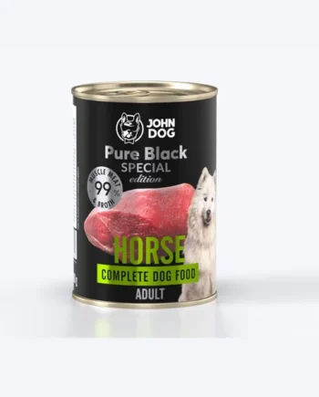 John Dog - Lata Pure Black Caballo